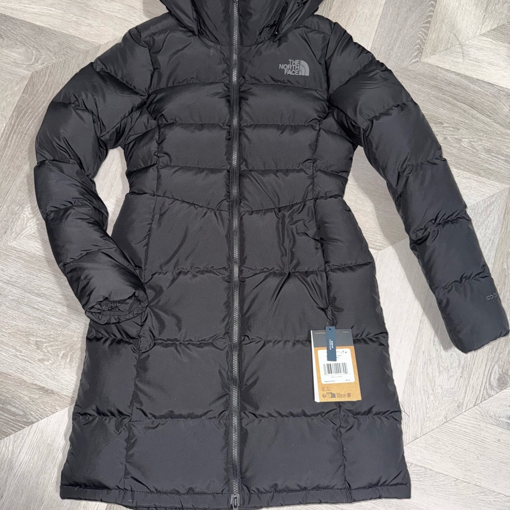 The North Face Women's Long Black Puffer Jacket